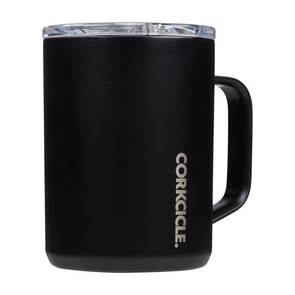 Matte Black Corkcicle® Coffee Mug - 16 oz. plain
