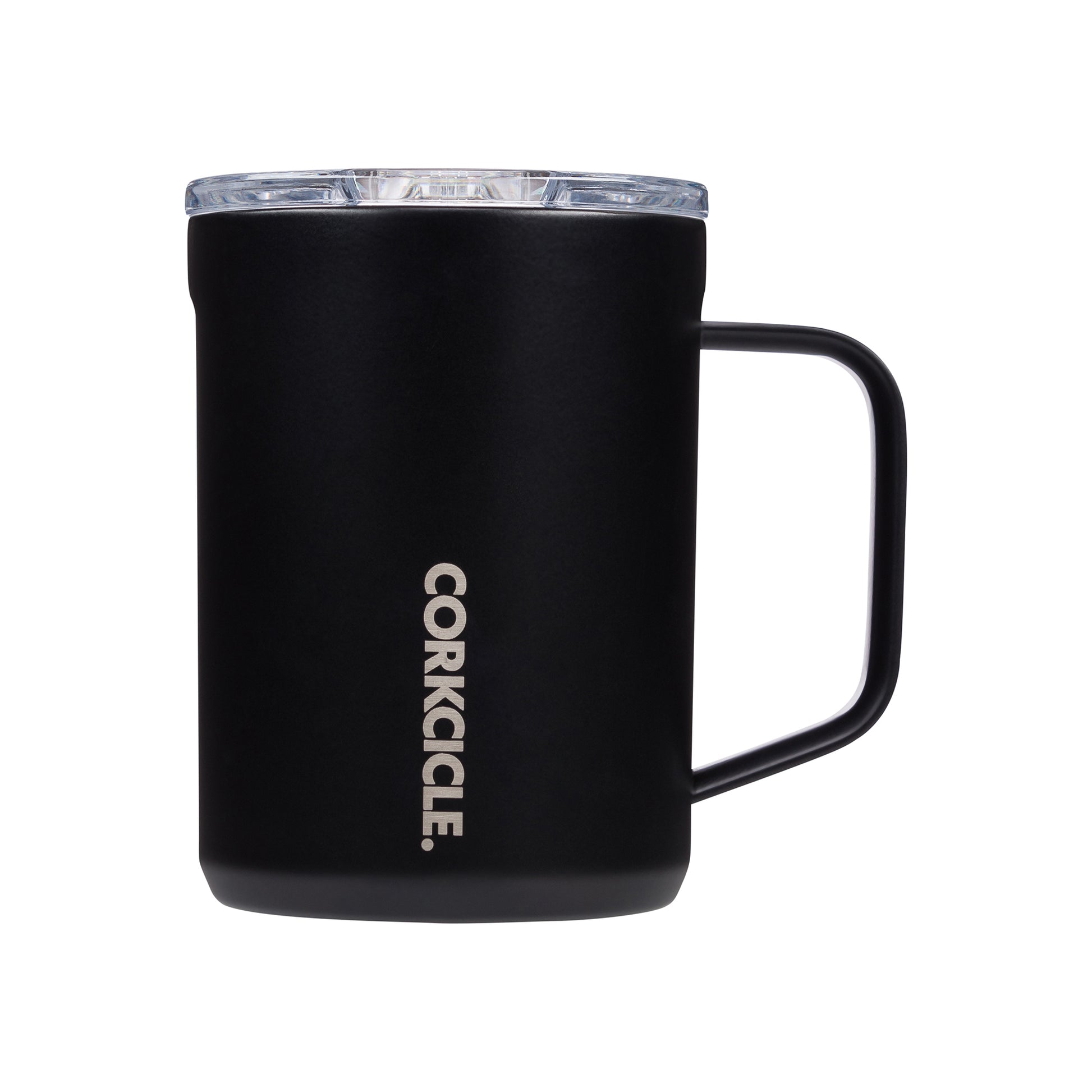 Matte Black Corkcicle® Coffee Mug - 16 oz.