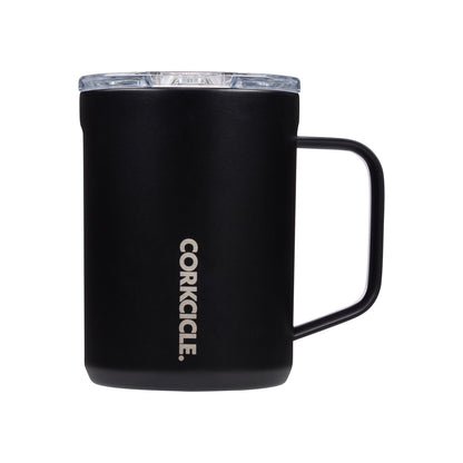 Matte Black Corkcicle® Coffee Mug - 16 oz.