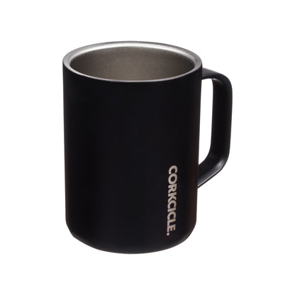 Matte Black Corkcicle® Coffee Mug - 16 oz.