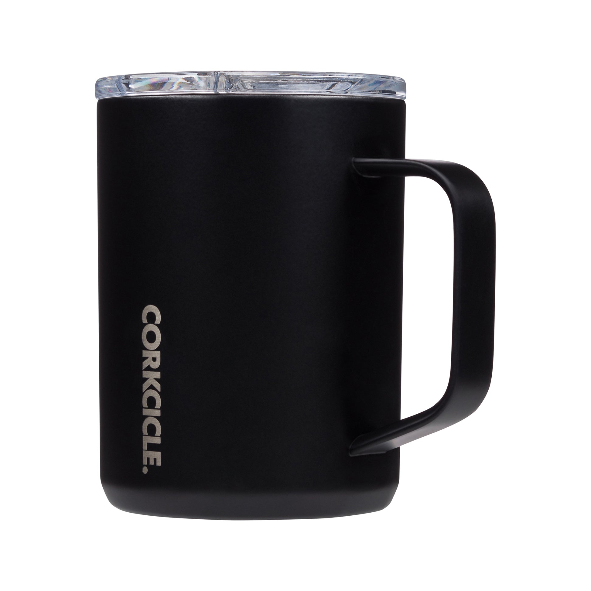 Matte Black Corkcicle® Coffee Mug - 16 oz.