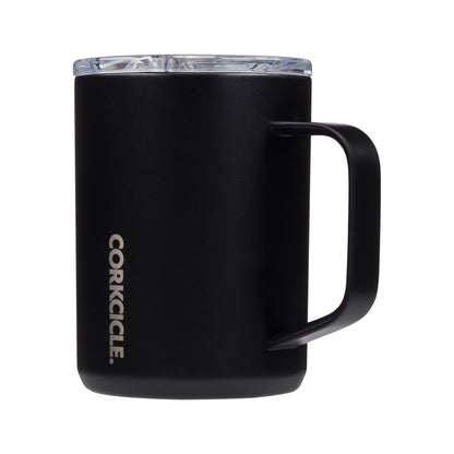 Matte Black Corkcicle® Coffee Mug - 16 oz.