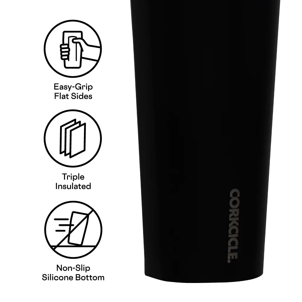 Matte Black CORKCICLE® Cold Cup - 24 Oz. plain