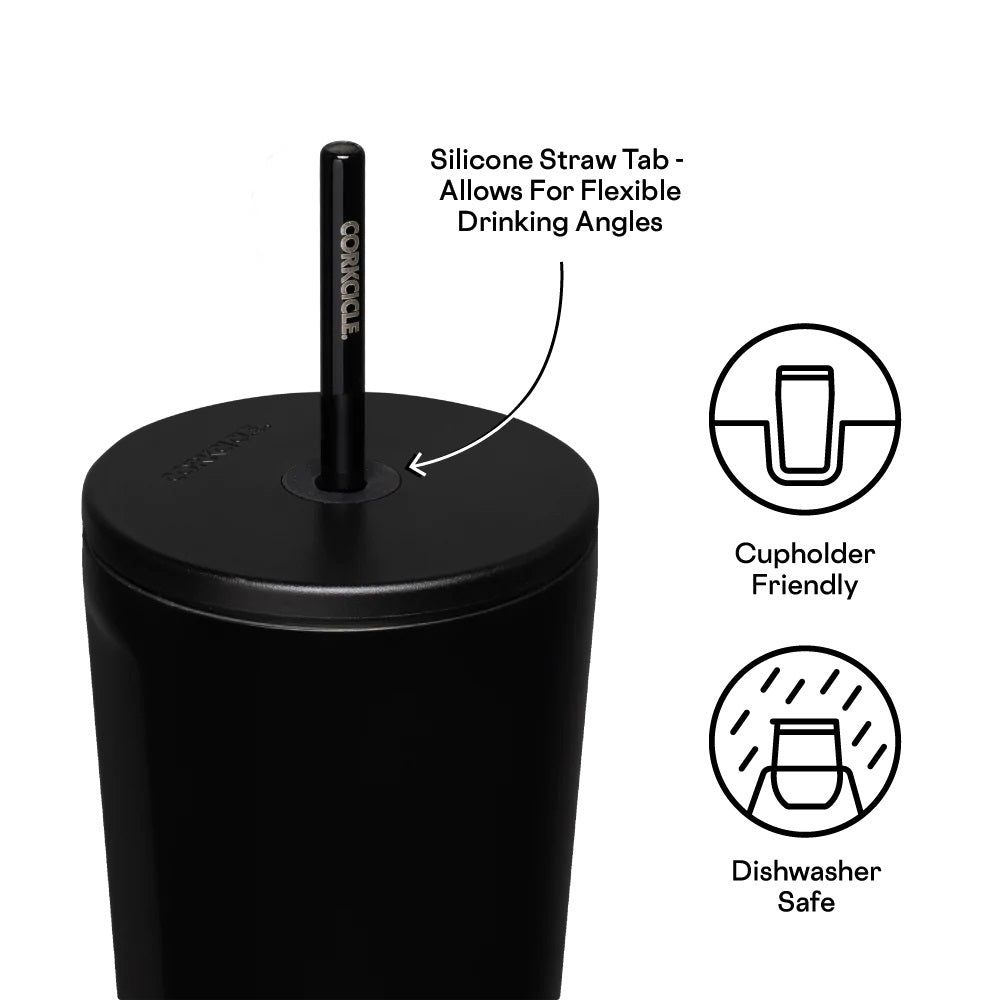 Matte Black CORKCICLE® Cold Cup - 24 Oz. plain