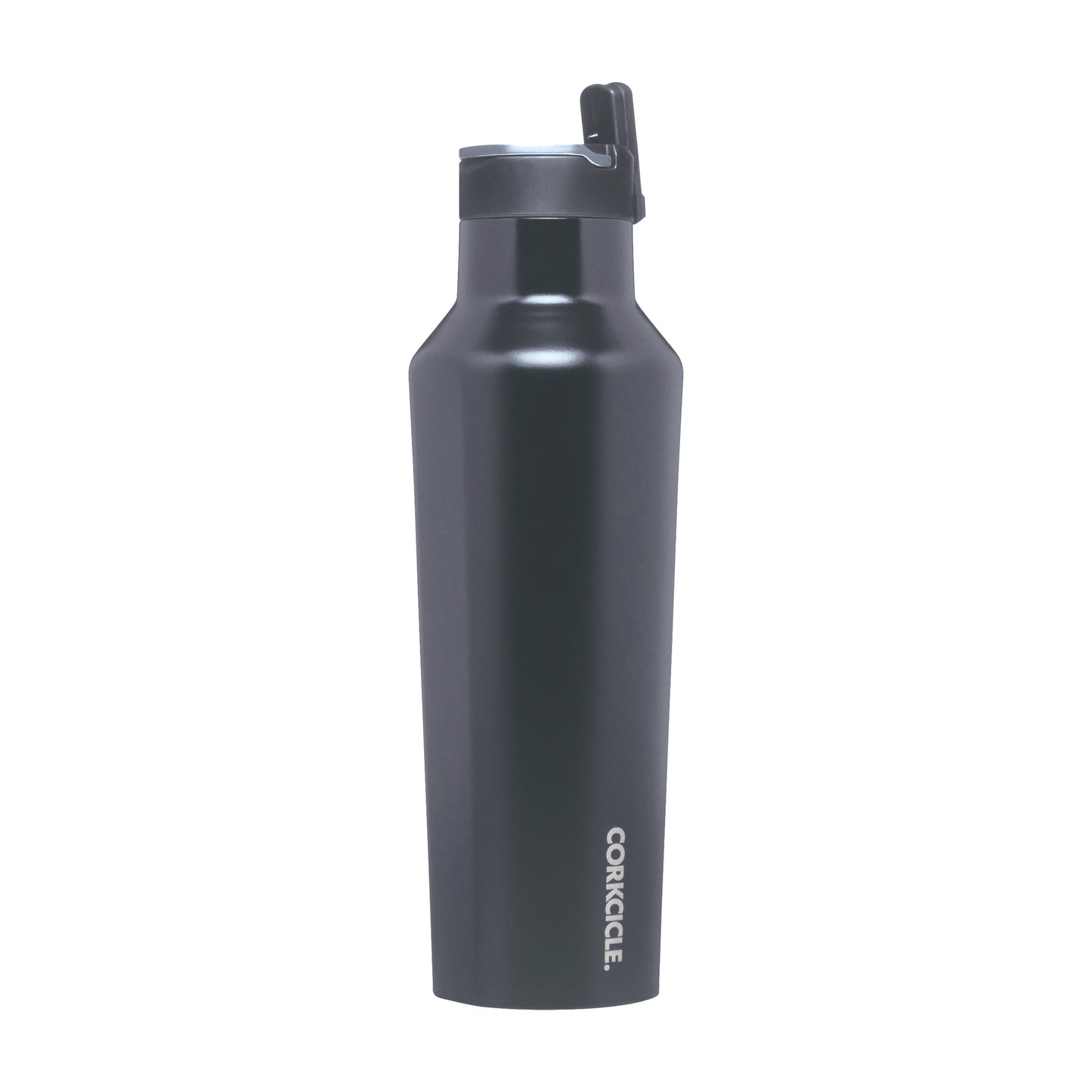 Matte Black CORKCICLE® Sport Canteen - 20 Oz. plain