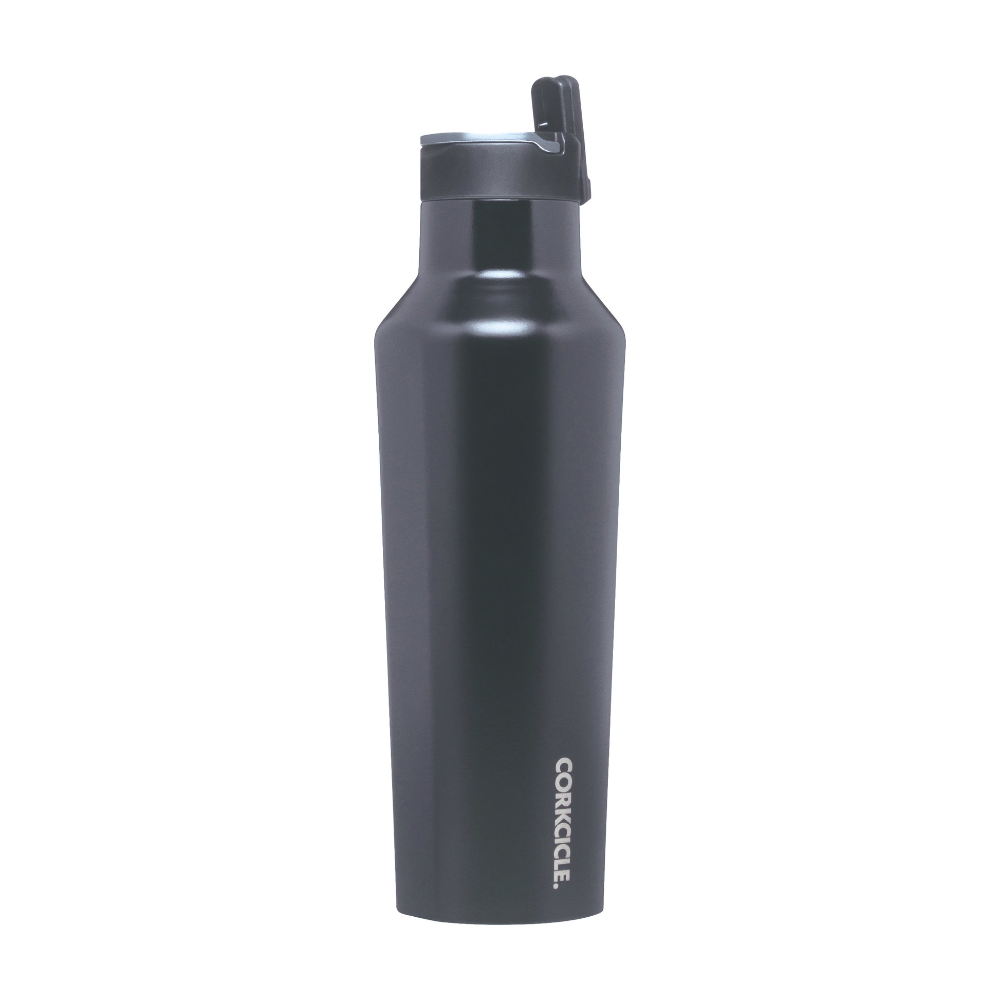 Matte Black CORKCICLE® Sport Canteen - 20 Oz. plain