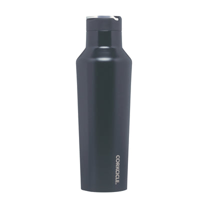 Matte Black CORKCICLE® Sport Canteen - 20 Oz. plain