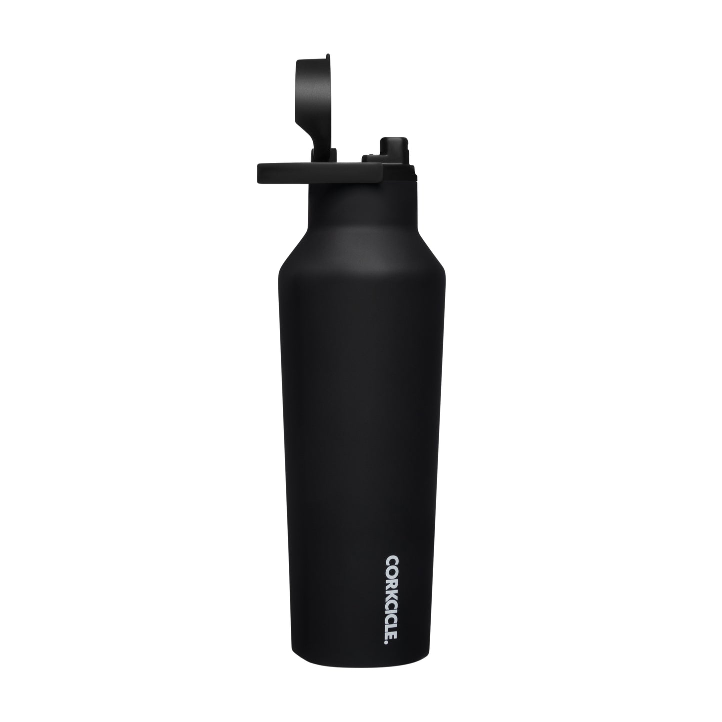 Matte Black CORKCICLE® Sport Canteen - 20 Oz. plain