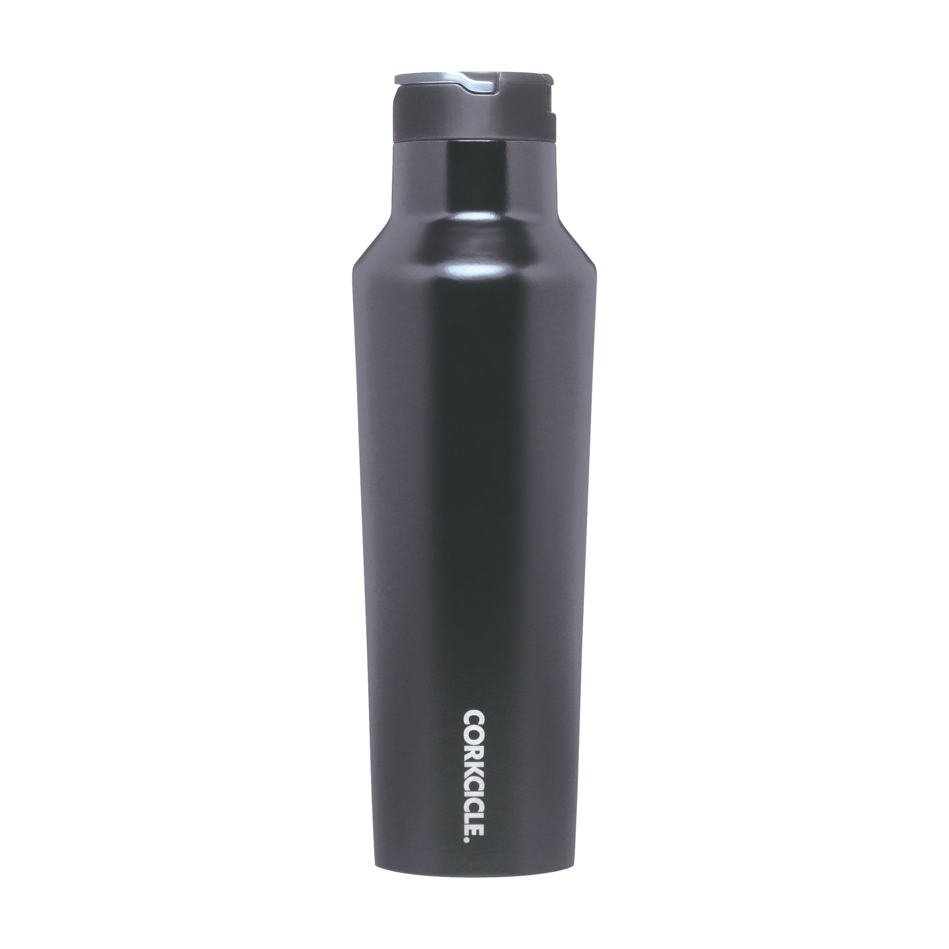 Matte Black CORKCICLE® Sport Canteen - 20 Oz. plain