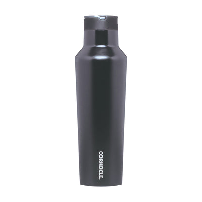 Matte Black CORKCICLE® Sport Canteen - 20 Oz. plain