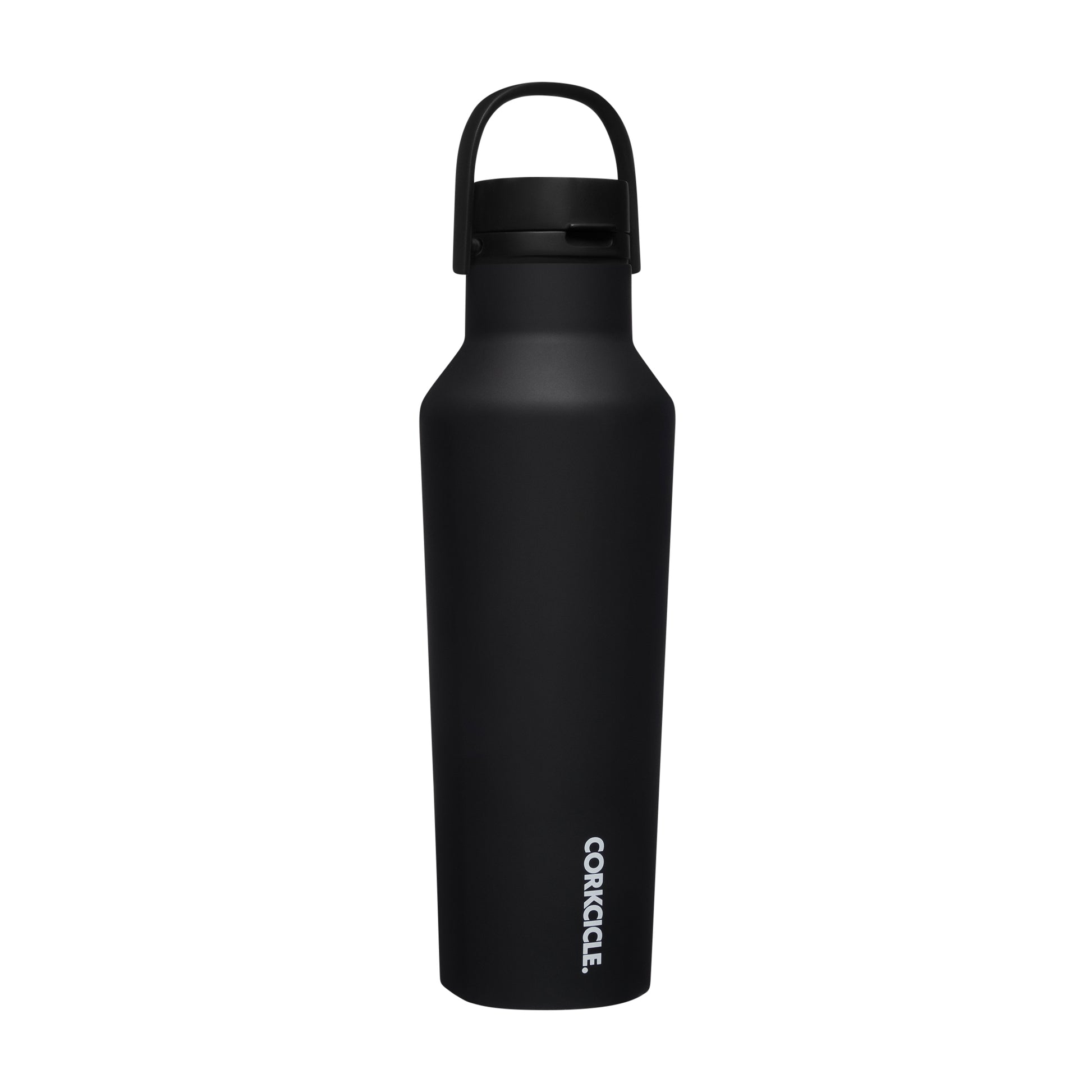Matte Black CORKCICLE® Sport Canteen - 20 Oz. plain