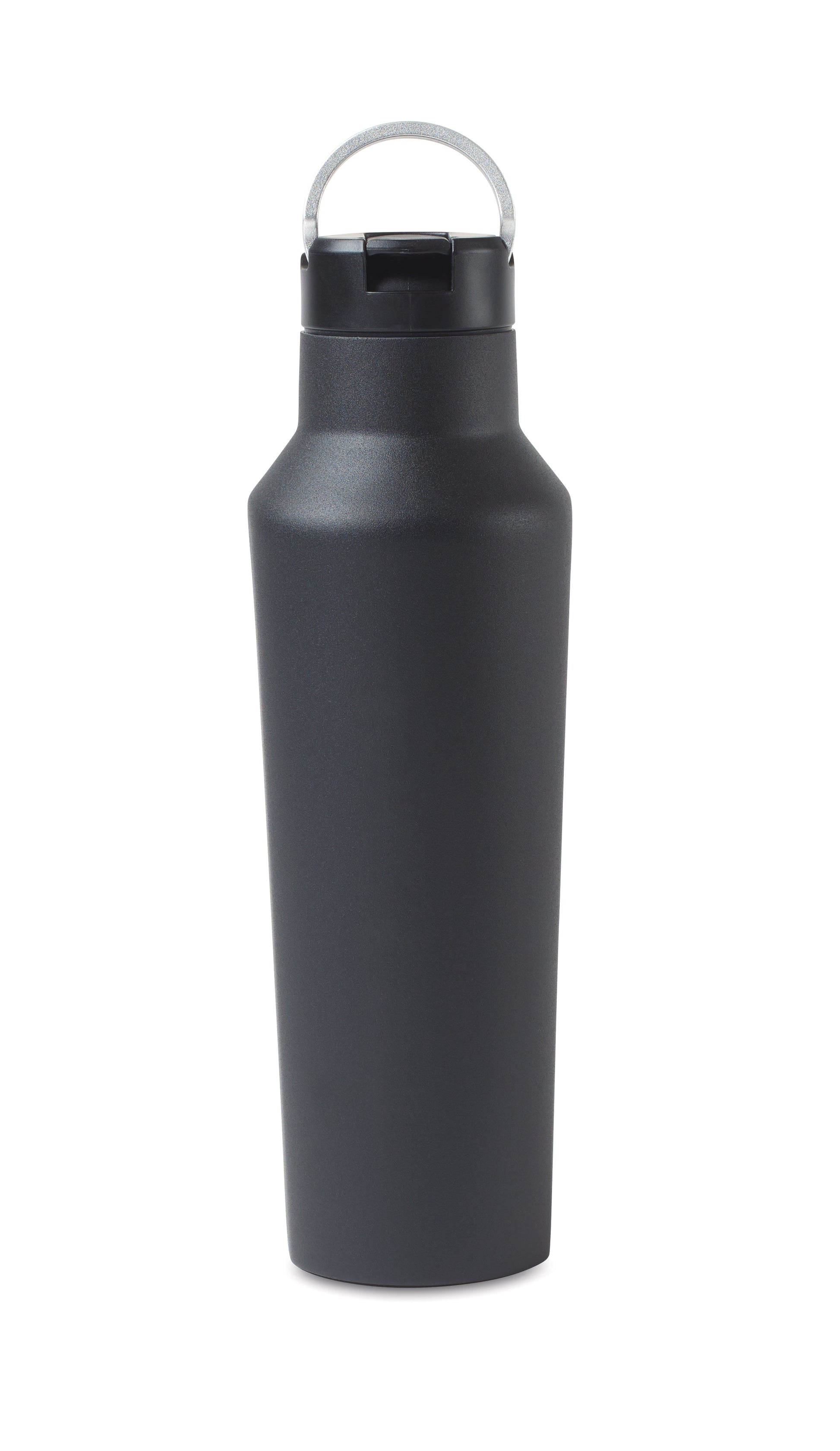 Matte Black CORKCICLE® Sport Canteen - 20 Oz. plain