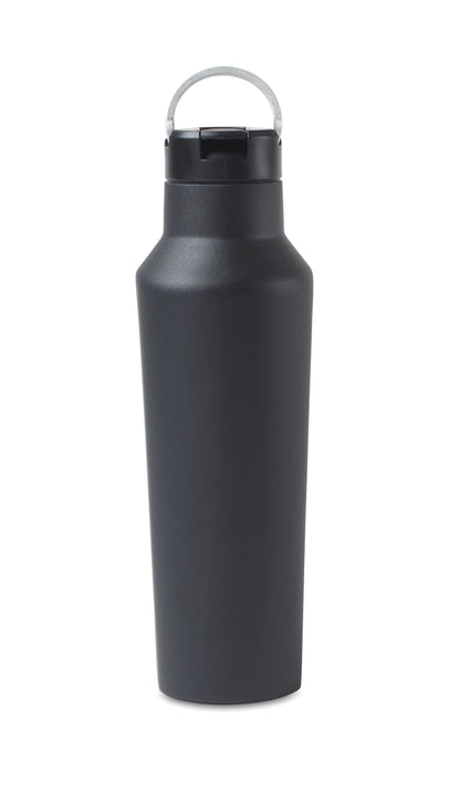 Matte Black CORKCICLE® Sport Canteen - 20 Oz. plain