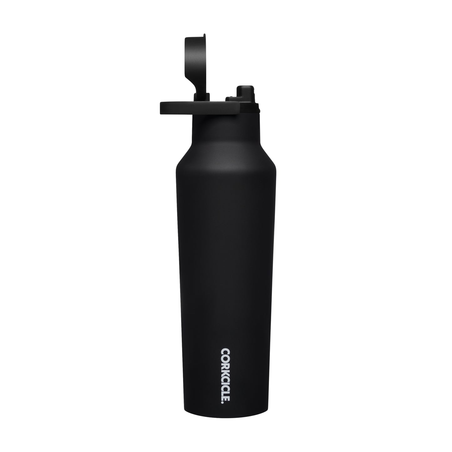 Matte Black CORKCICLE® Sport Canteen - 20 Oz. plain