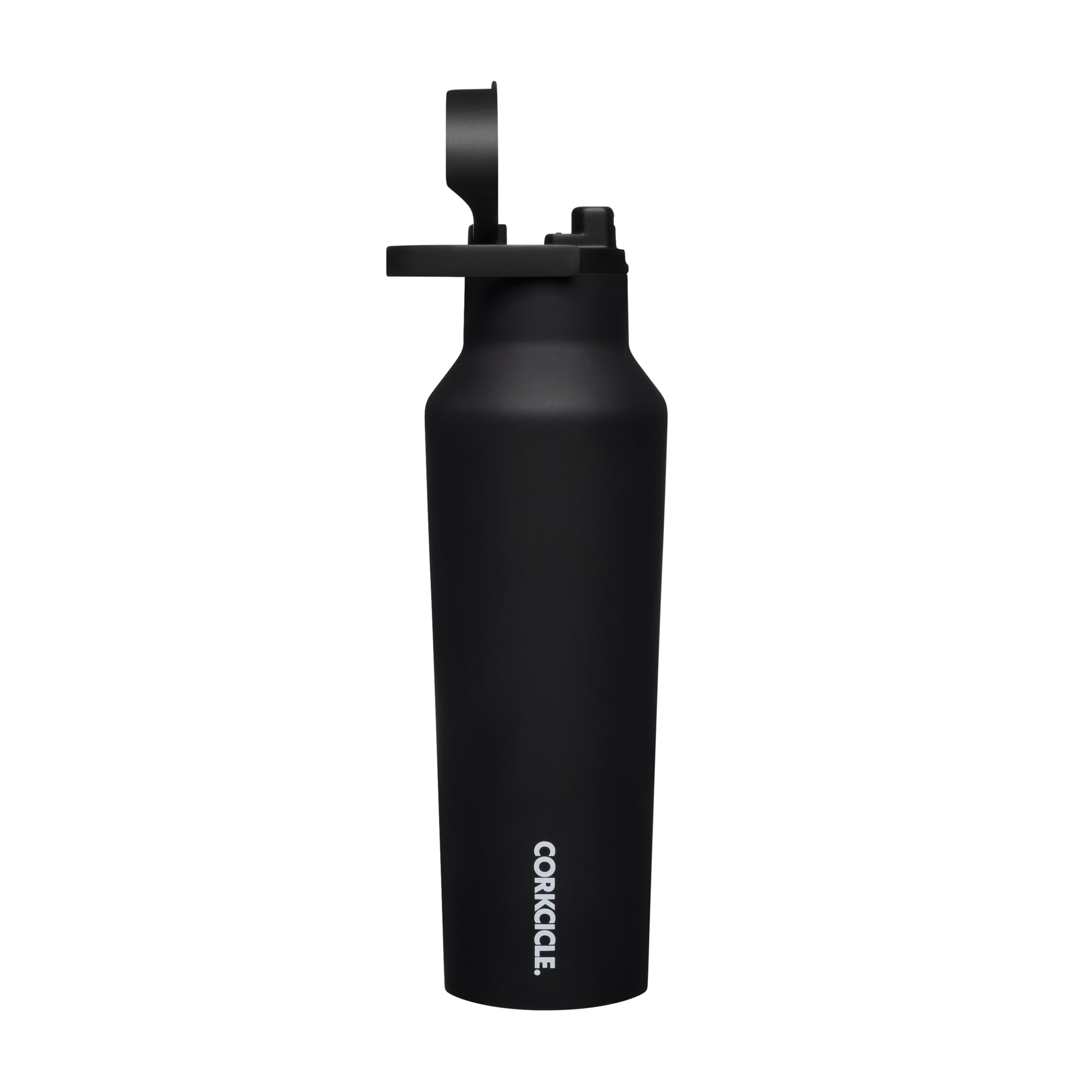 Matte Black CORKCICLE® Sport Canteen - 20 Oz. plain