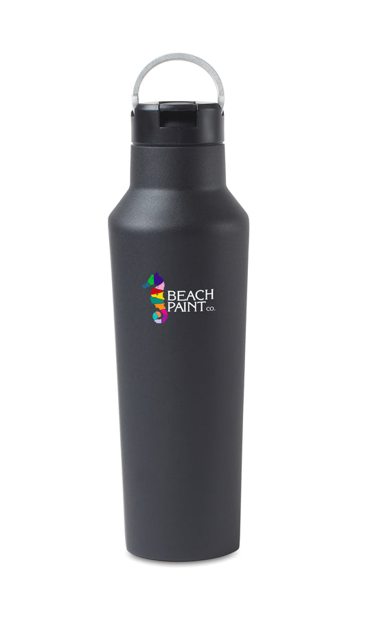 Matte Black CORKCICLE® Sport Canteen - 20 Oz.