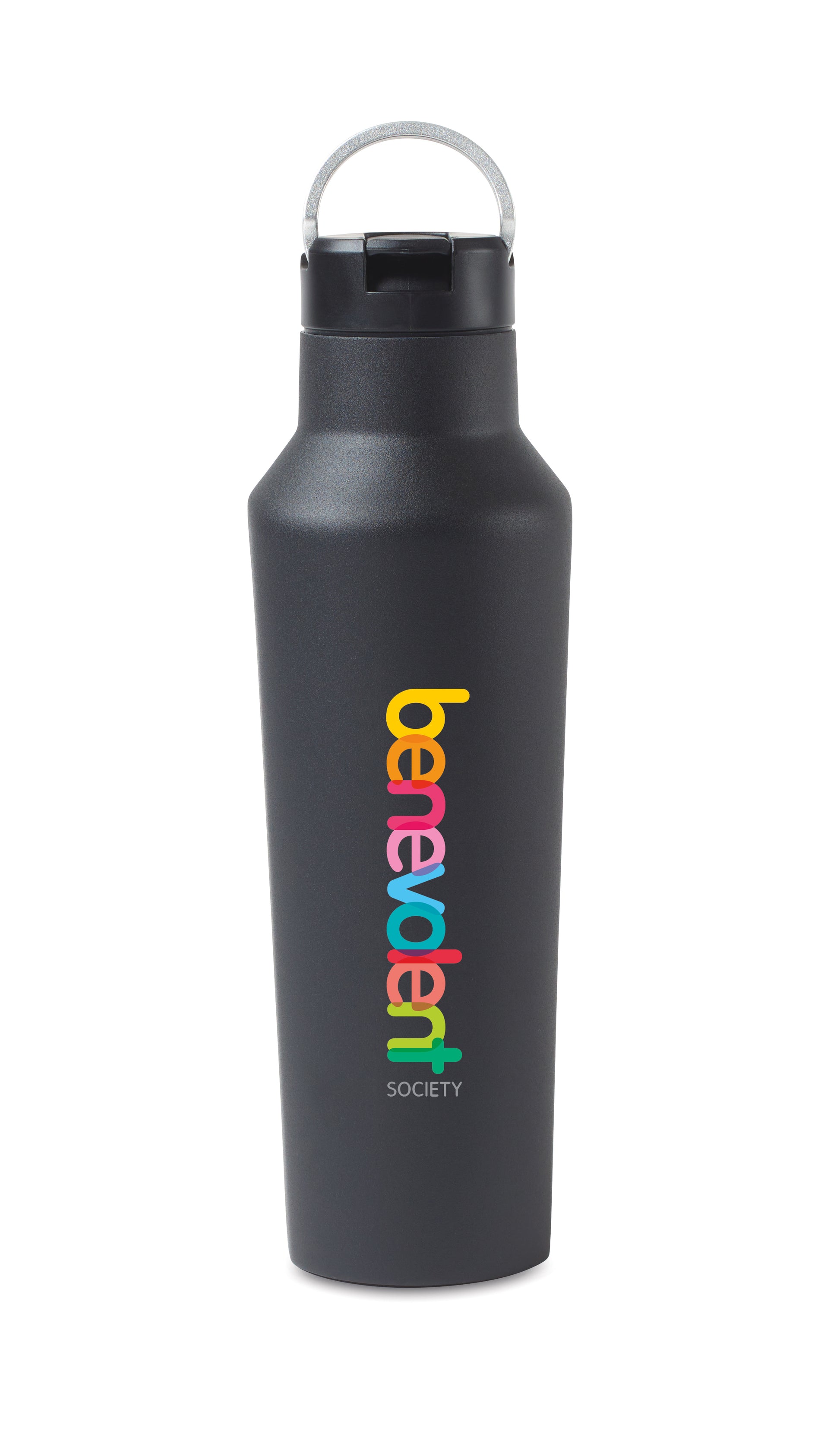 Matte Black CORKCICLE® Sport Canteen - 20 Oz.