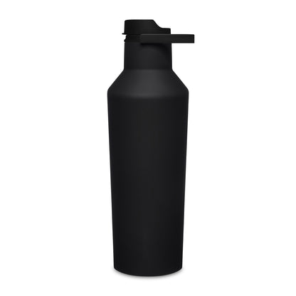 Matte Black CORKCICLE® Sport Canteen Soft Touch 32 oz plain