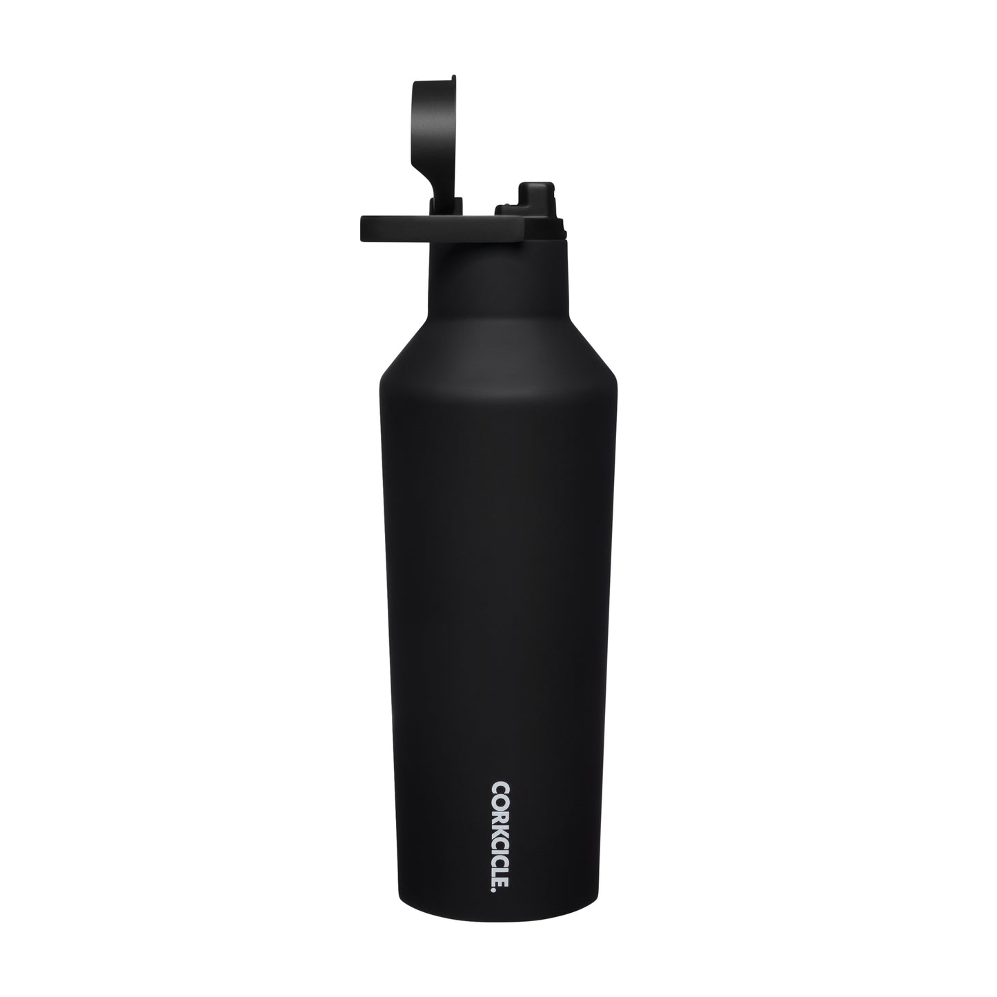 Matte Black CORKCICLE® Sport Canteen Soft Touch 32 oz plain
