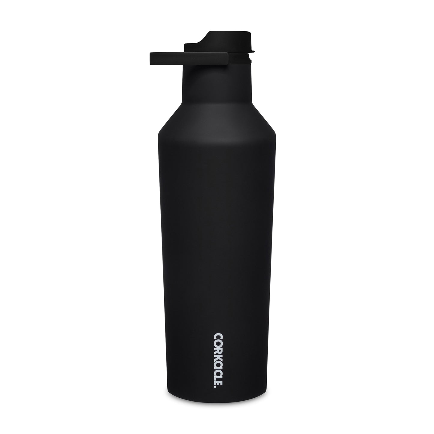Matte Black CORKCICLE® Sport Canteen Soft Touch 32 oz