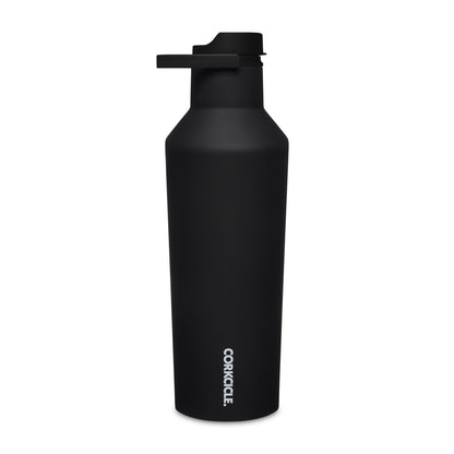 Matte Black CORKCICLE® Sport Canteen Soft Touch 32 oz