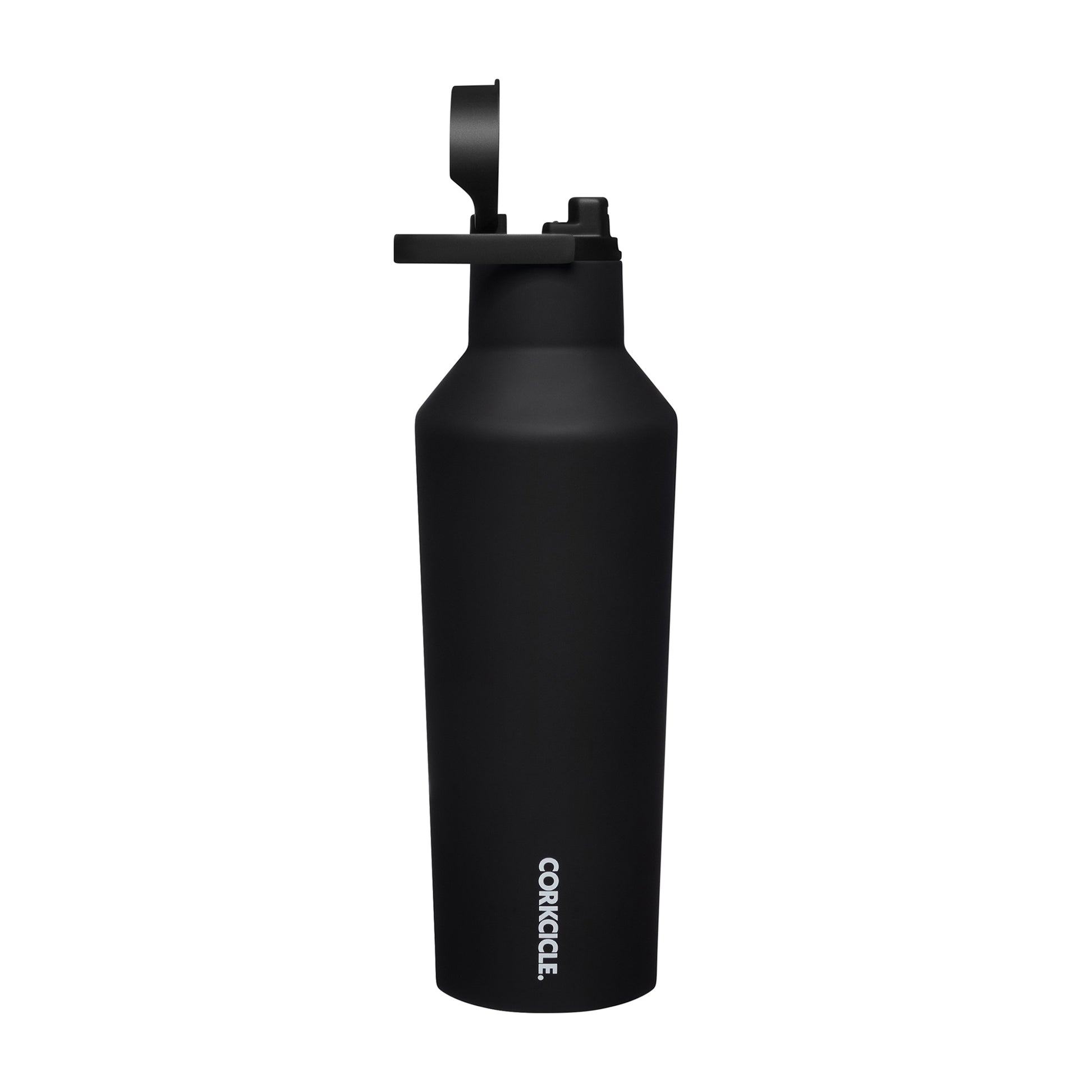 Matte Black CORKCICLE® Sport Canteen Soft Touch 32 oz