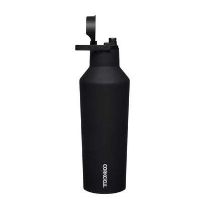 Matte Black CORKCICLE® Sport Canteen Soft Touch 32 oz