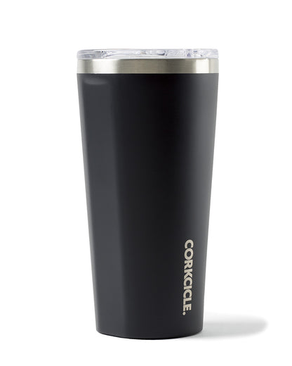 Matte Black CORKCICLE® Tumbler - 16 Oz. plain
