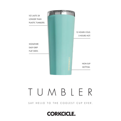 Matte Black CORKCICLE® Tumbler 24 Oz.