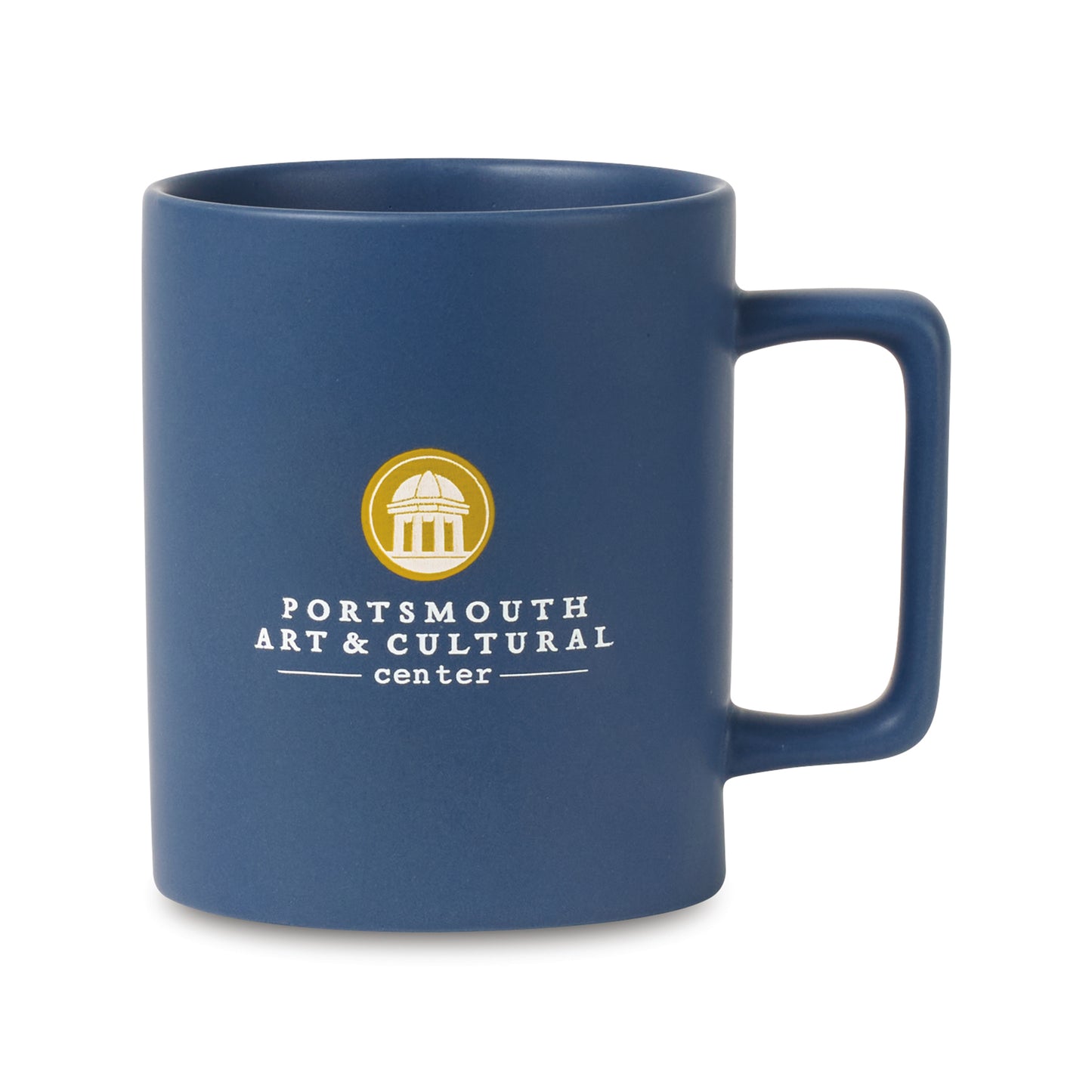 Matte Navy Soleil Ceramic Mug - 12 oz.