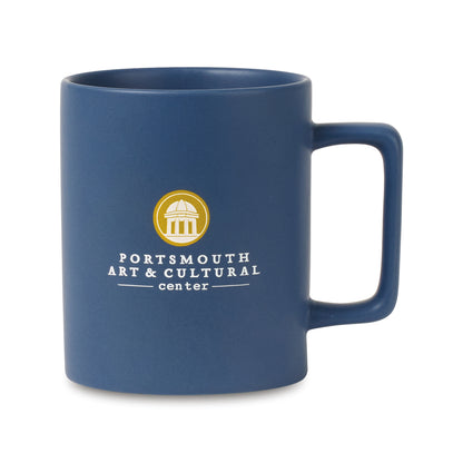 Matte Navy Soleil Ceramic Mug - 12 oz.