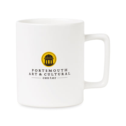 Matte White Soleil Ceramic Mug - 12 oz.