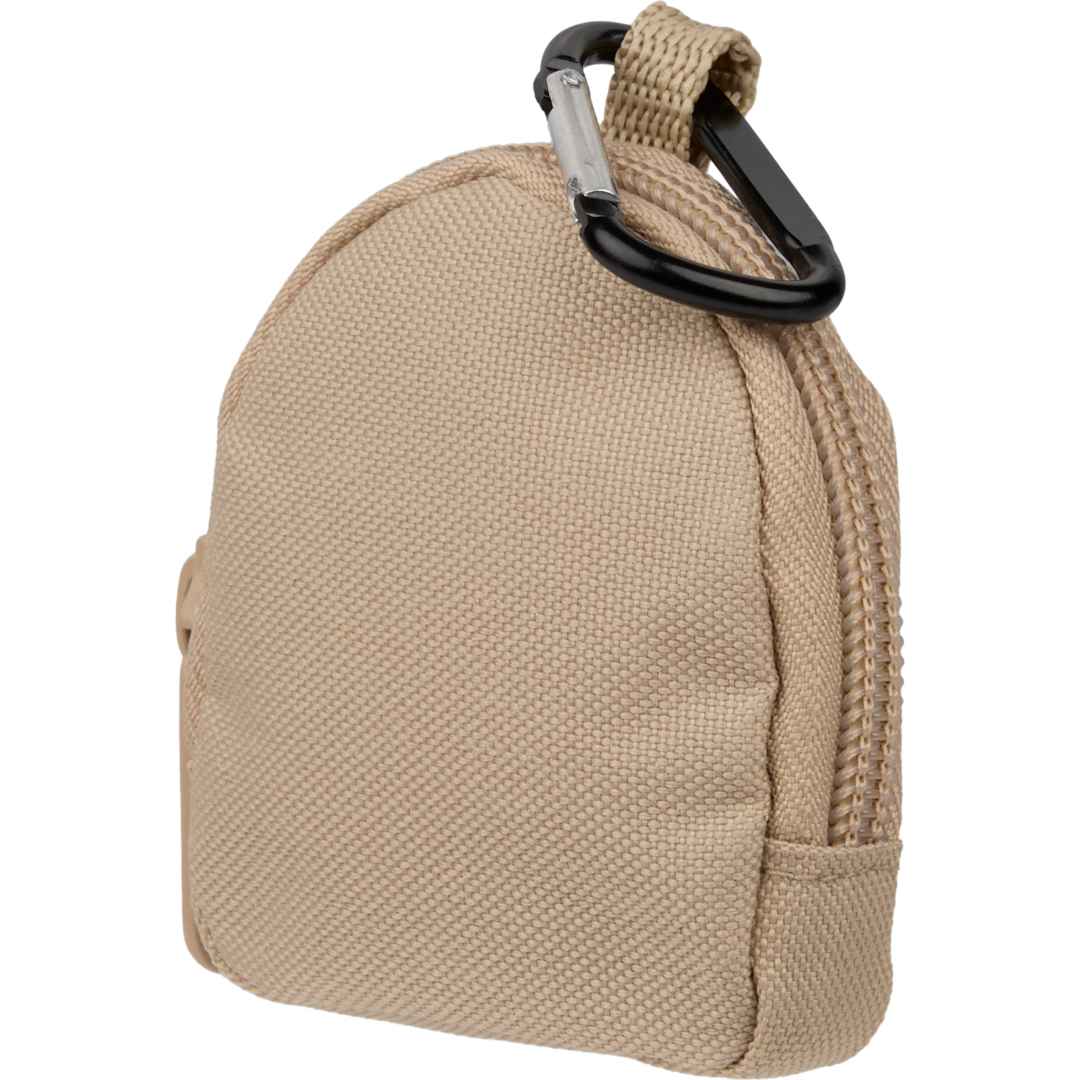 Natural Mini Backpack Bag Charm plain
