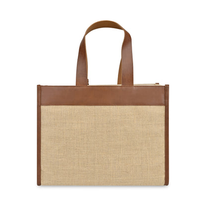 Natural Out of the Woods® Jute Trim Box Tote