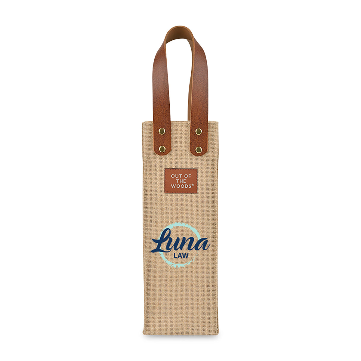 Natural Out of the Woods® Jute Wine Tote