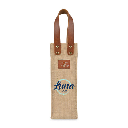 Natural Out of the Woods® Jute Wine Tote