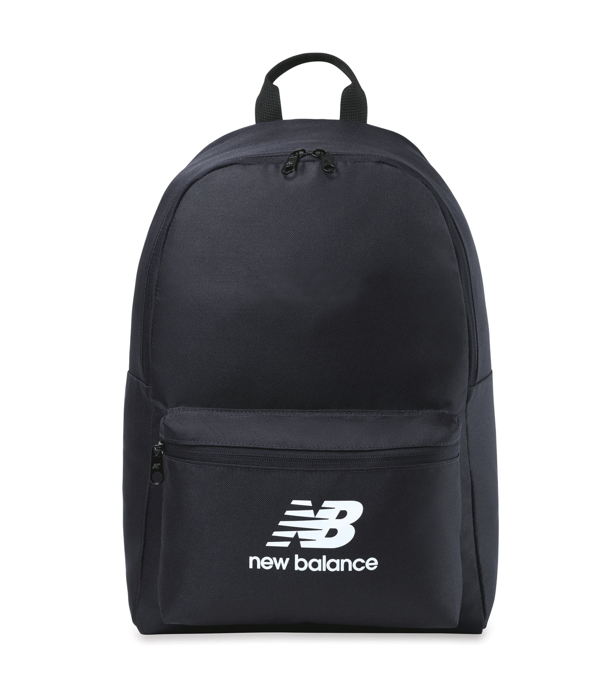 Navy Blue New Balance® Logo Round Backpack plain