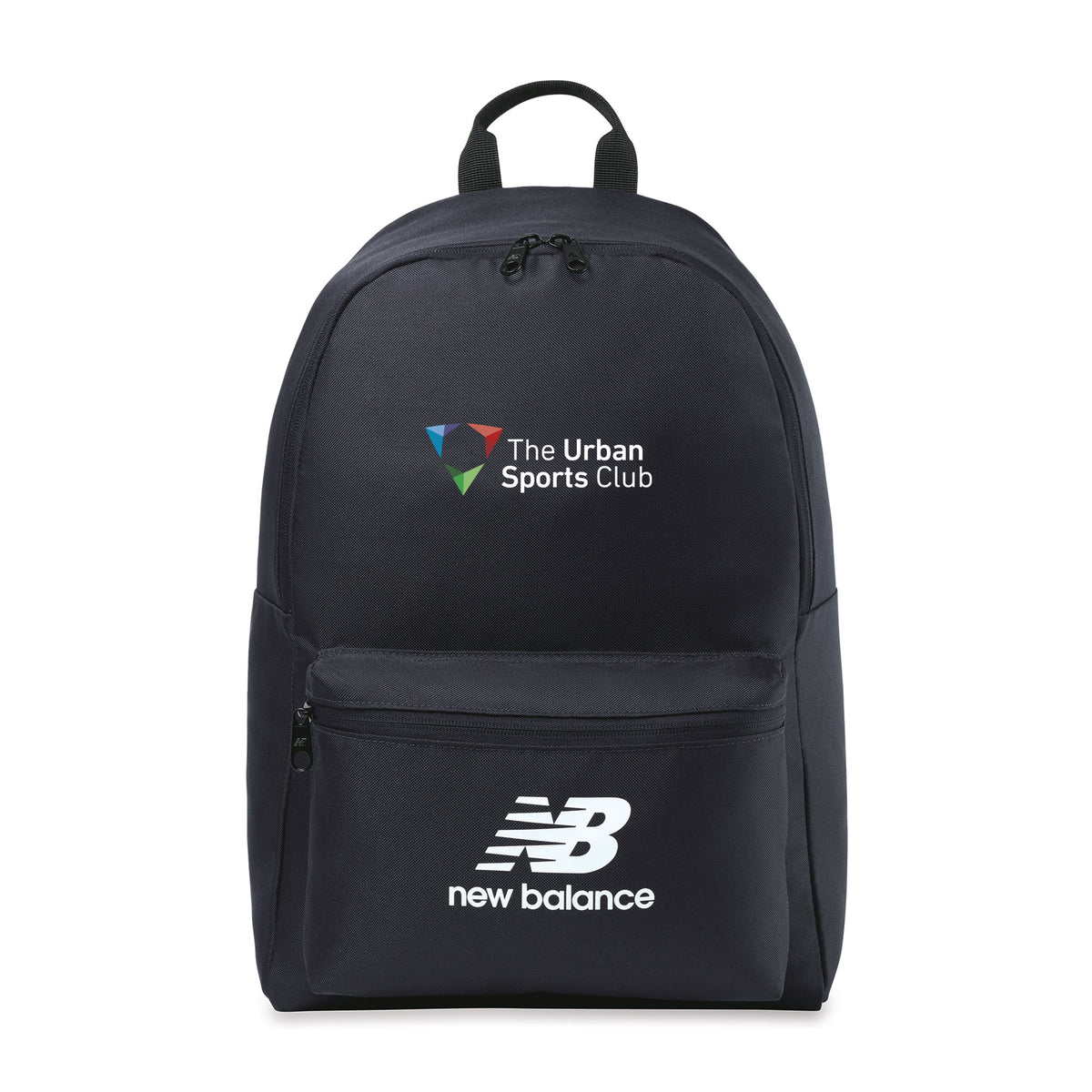Navy Blue New Balance® Logo Round Backpack