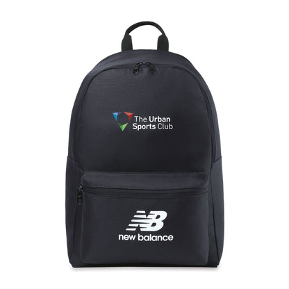 Navy Blue New Balance® Logo Round Backpack