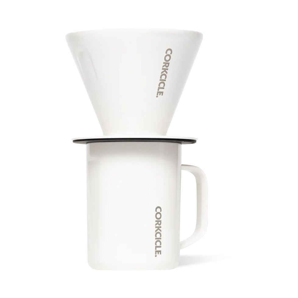 Oat Milk CORKCICLE® Pour Over Set plain