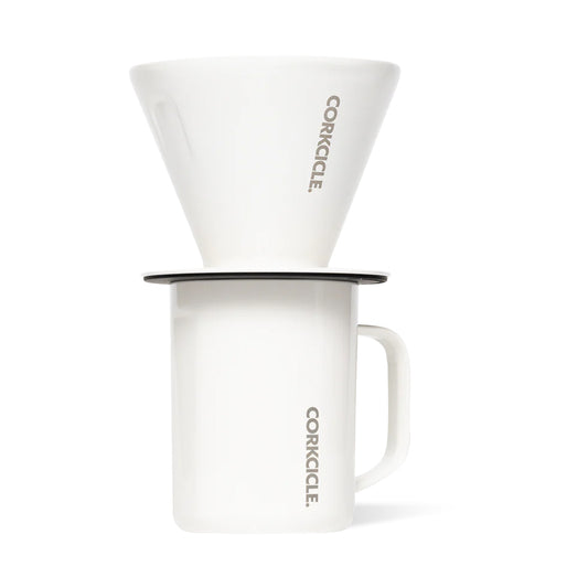 Oat Milk CORKCICLE® Pour Over Set plain