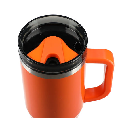 Orange Thor 40oz Straw Tumbler plain