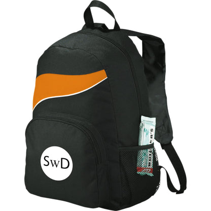 Orange Tornado Deluxe Backpack