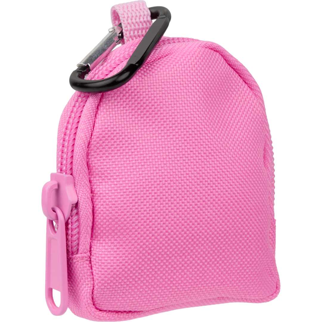 Pink Mini Backpack Bag Charm plain