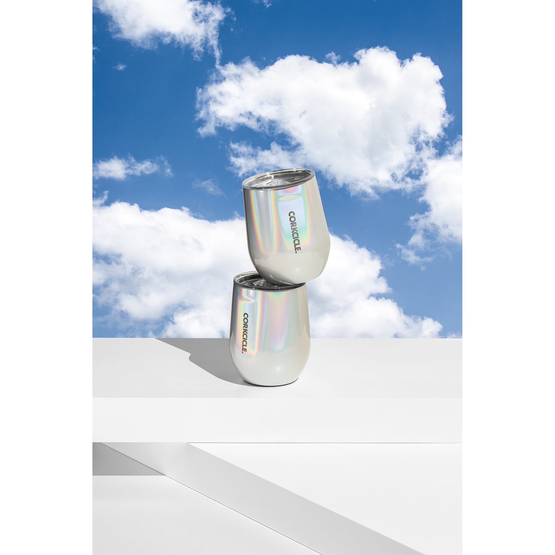 Prismatic CORKCICLE® Stemless Wine Cup - 12 Oz.