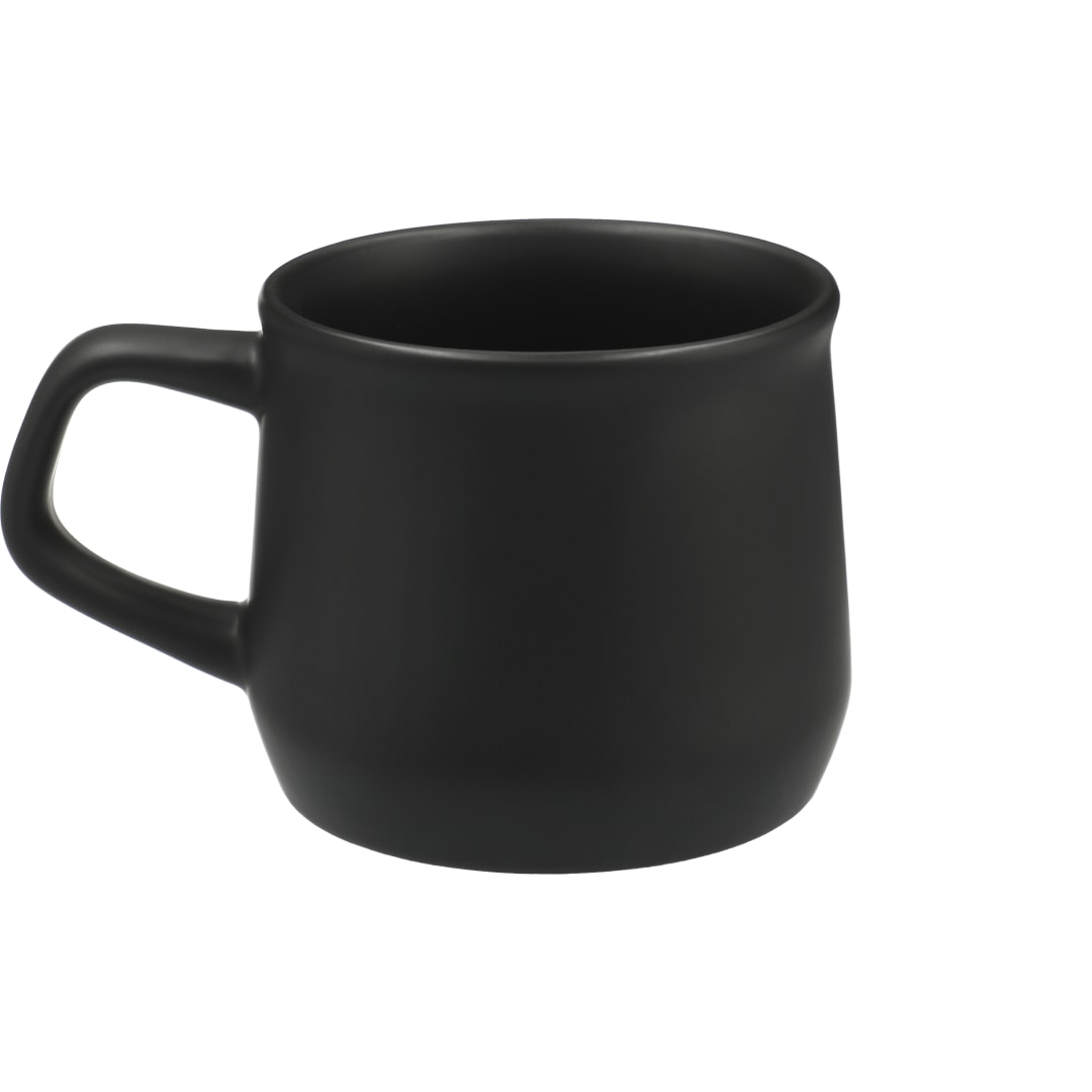 Rear View of Black Angus 12oz Ceramic Mug