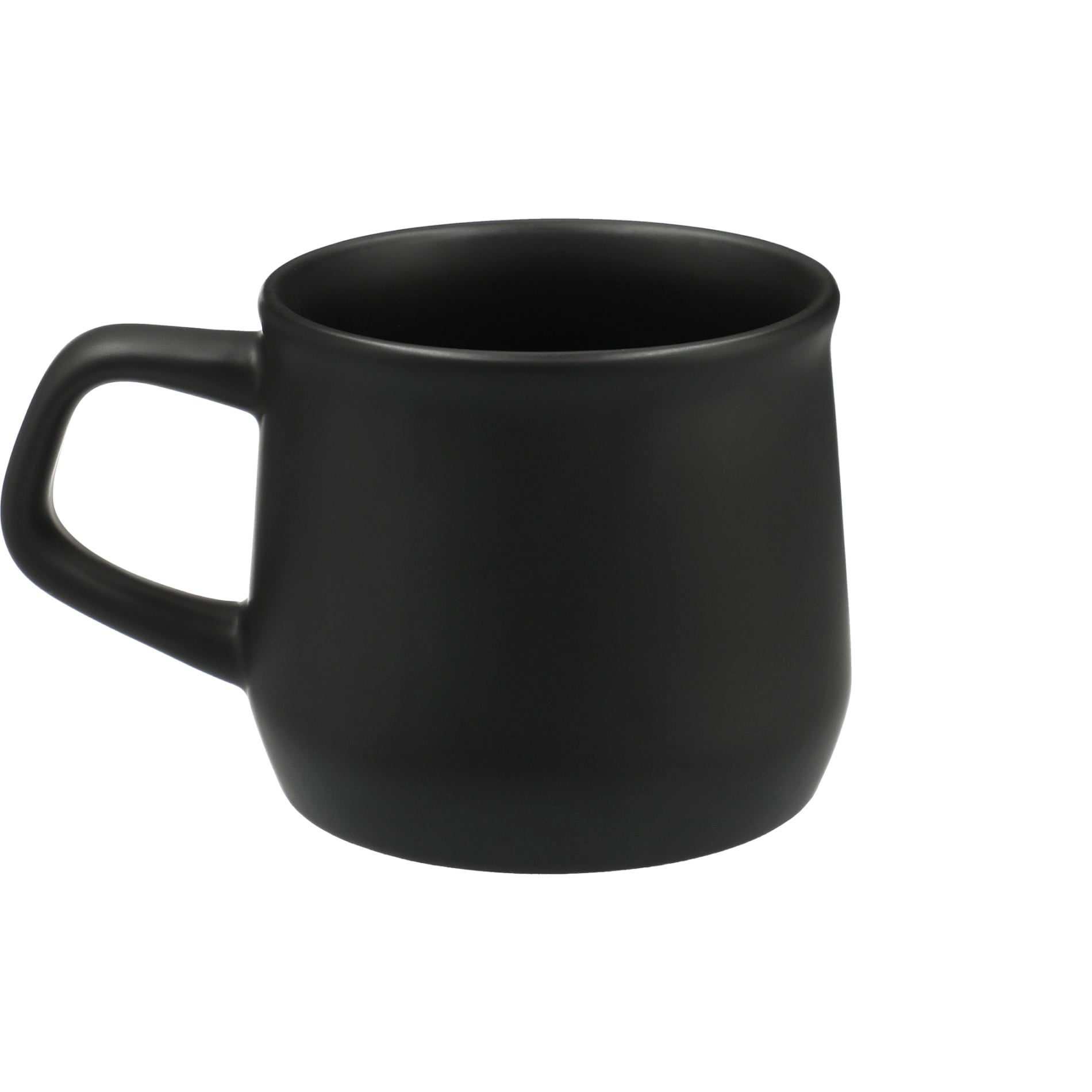 Rear View of Black Angus 12oz Ceramic Mug