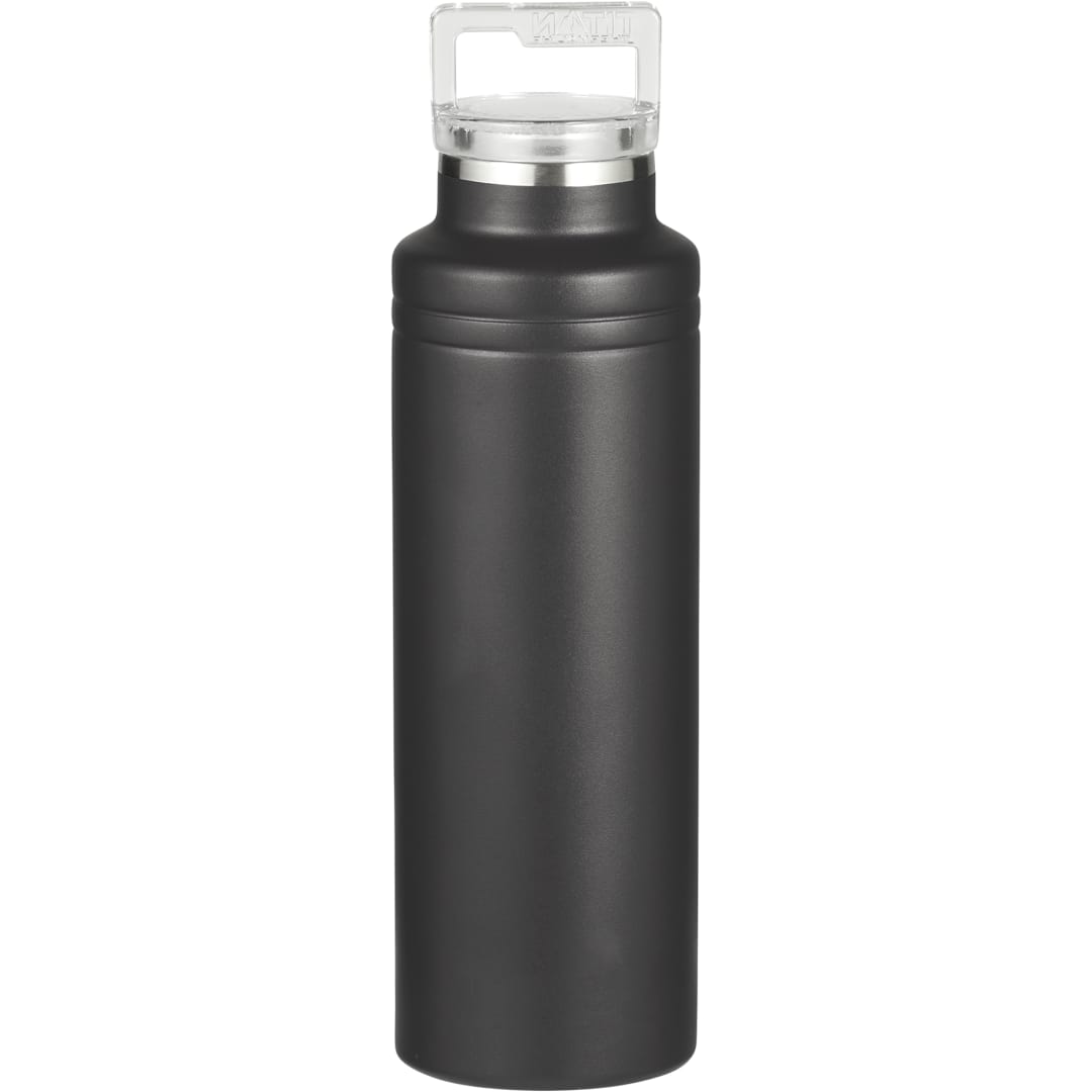 Rear View of Black Arctic Zone® Titan Thermal HP® Copper Bottle 20oz plain