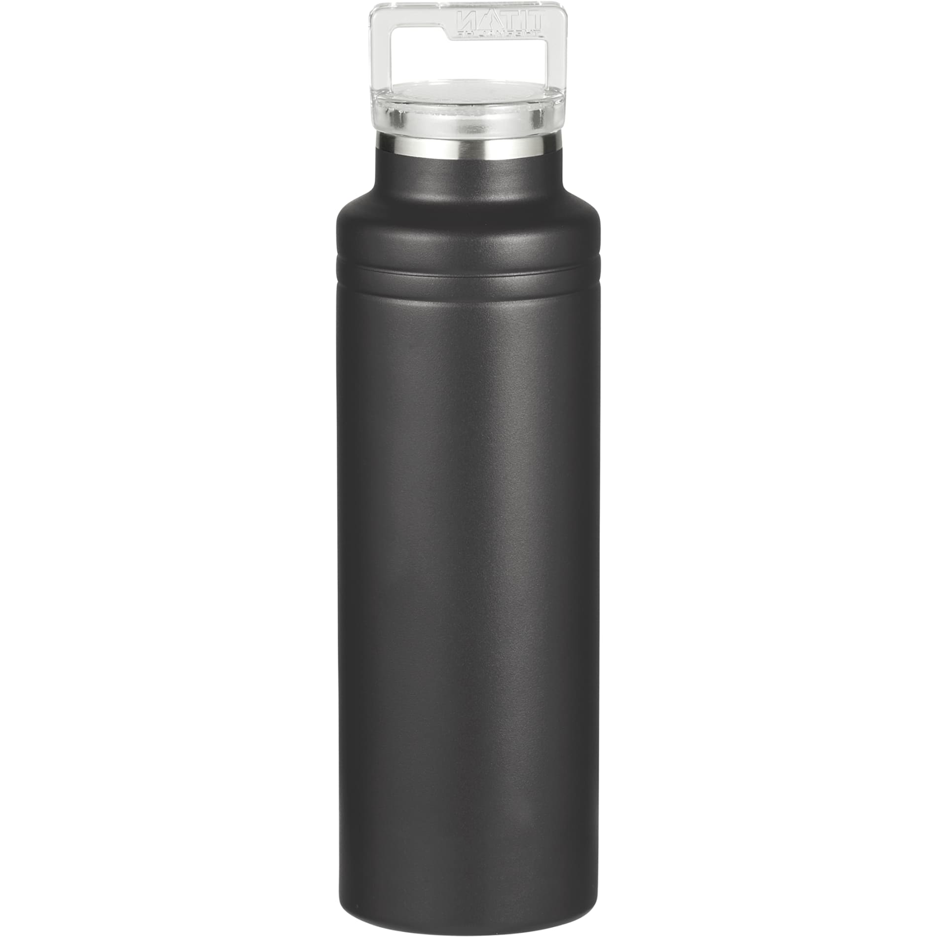 Rear View of Black Arctic Zone® Titan Thermal HP® Copper Bottle 20oz plain