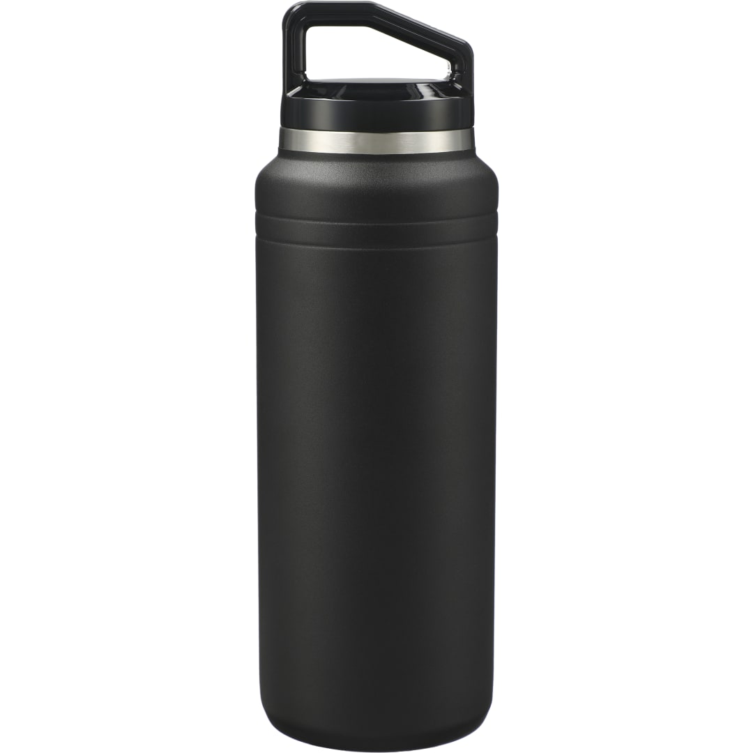 Rear View of Black Arctic Zone® Titan Thermal HP® Copper Bottle 32oz plain